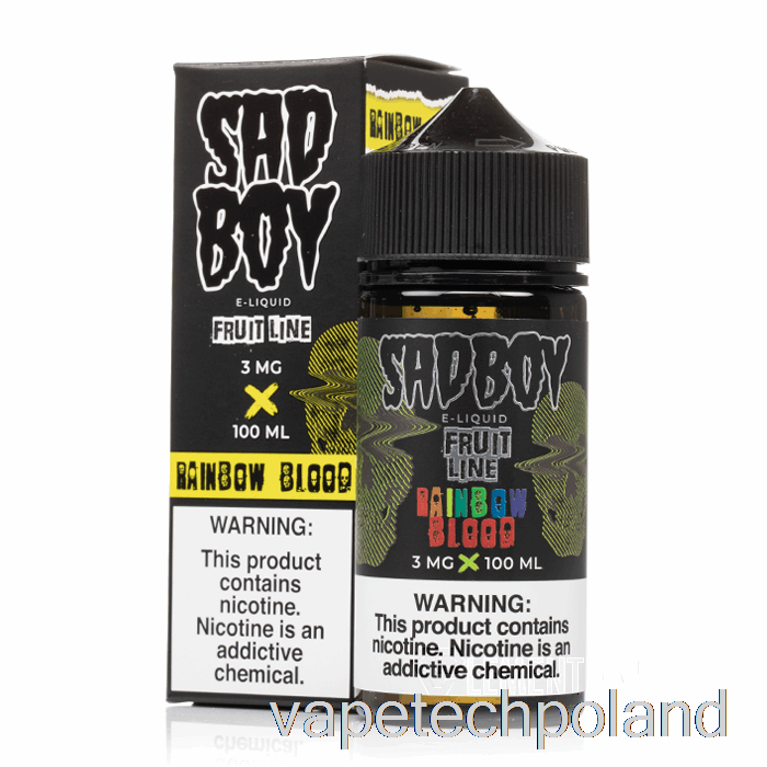 Vape Pod Rainbow Blood - Sadboy - 100ml 0mg